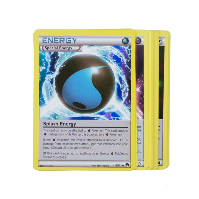 10-20 Pcs Pokemon ENERGY Card No Repeat Game Collection English Version Shining TOMY Battle Carte Trading Cards Toys Kids Gift 4