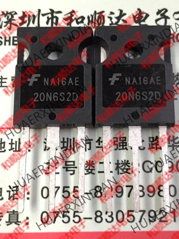 20 шт./лот FGH20N6S2D IGBT 600V TO-247