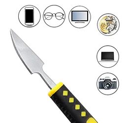 Pied de biche en métal, 150Mm, 6 pièces, poignée en Abs, antidérapant, pour téléphone portable, outils de Scalpel, en acier au carbone, ensemble d'outils 