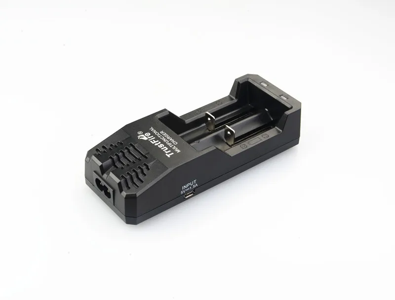 2* TrustFire защищенные 18650 3,7 V 2400mAh аккумуляторные батареи+ TrustFire TR-015 li-ion 2 слота Универсальное зарядное устройство