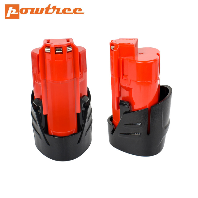 12V 6.0Ah M12 Battery For Milwaukee Power Tool Li-ion Battery C12 XC 48-11-2440 48-11-2402 48-11-2411 48-11-2401