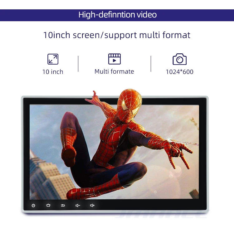 

Android 8.1 Car Player 10 Inch 1 Din 1G+16G Universal GPS Navigation Car Stereo Player Radio GPS Wifi BT DVR Mirror Link