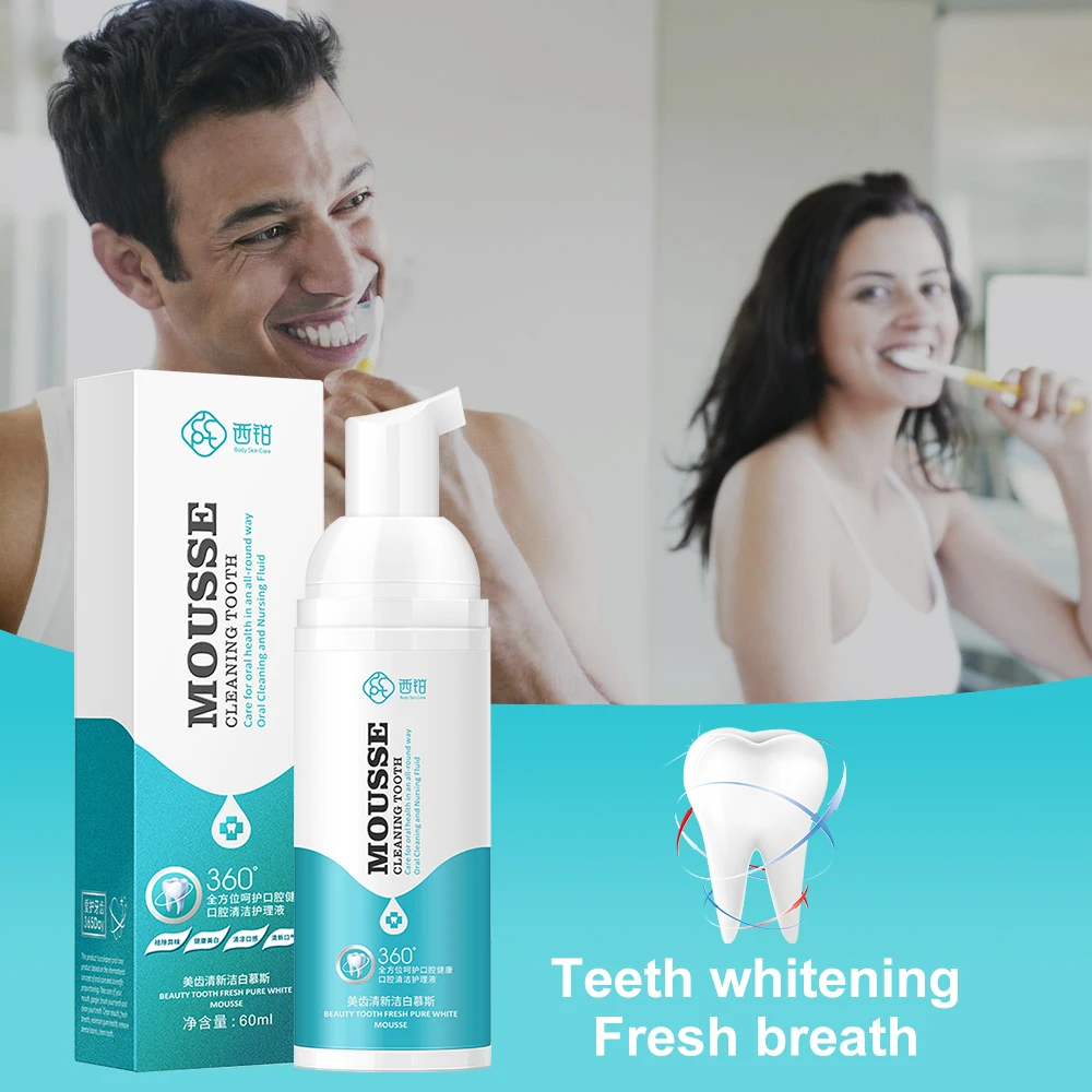 

Fresh Shining Tooth-Cleaning Toothpaste Teeth Whitening Oral Hygiene Removes Plaque Baking Soda Stains Bad Breath Dental