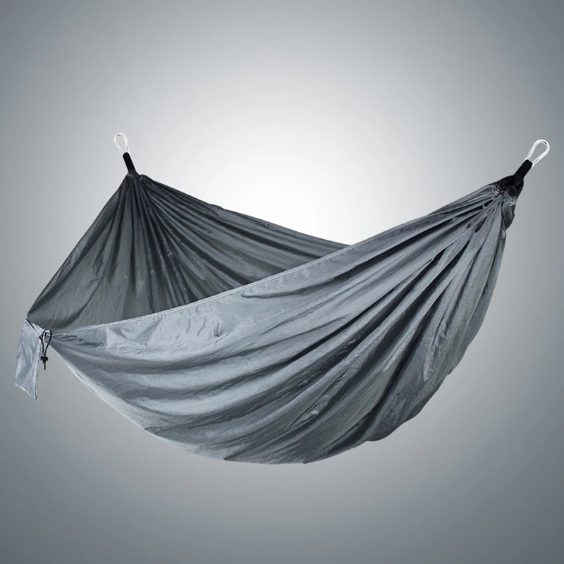 

hammock sleeping camping adults travel nylon parachute fabric portable outdoor garden swing hammock
