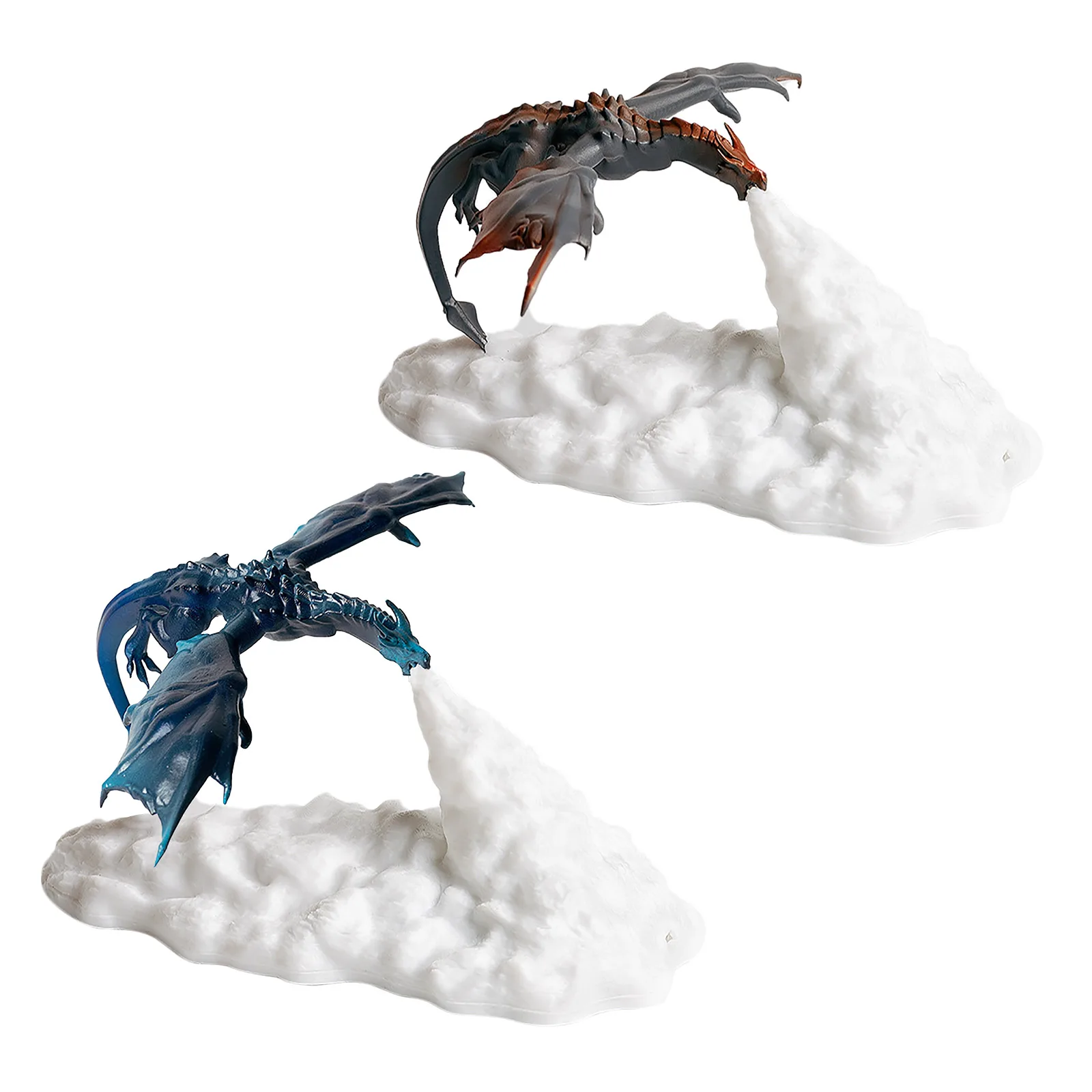 

3D LED Fire Dragon Lamps Night Light Rechargeable Mood Soft Light For Bedroom Kid Room Bedroom Camping Hiking Decoration