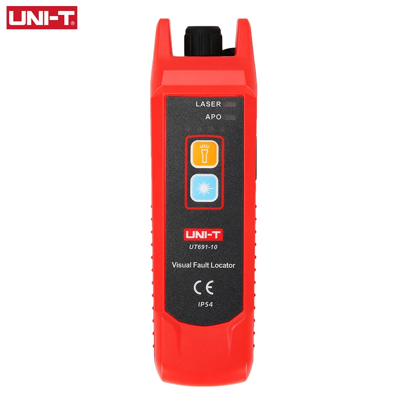 UNI-T UT691 Visual Fault Locator 10nW Optical Fiber Test Pen 2.5mm SC/FC/ST Interface Red Light Source Tester Optic Cable Test