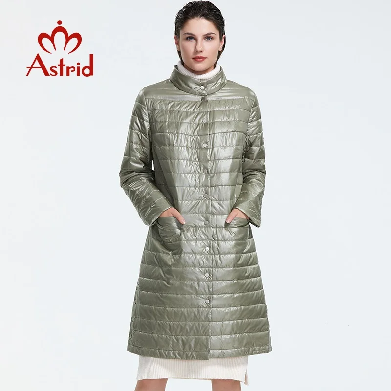 Astrid 2019 Осеннее новое поступление куртка женская плюс размер стоячий воротник
