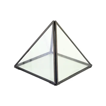

2020 New Triangle Open Cover Crafts Storage Women Lady Jewelry Box Container Display Boxes