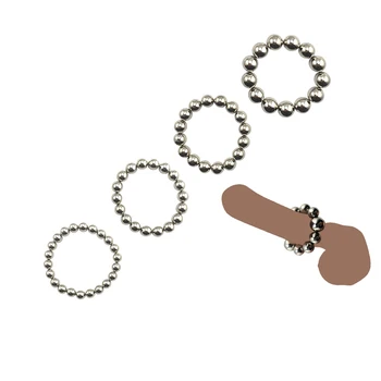 Large Metal strong Magnetic breast beads nipple clamps clips cock ring ball lock stretcher scrotum Bondage sex toys female male 1