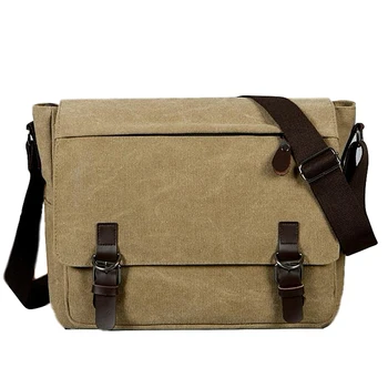 

Fashion Canvas Shoulder Bag Large capacity men Messenger Bags Male Crossbody travel Bags High quality Handbags Totes