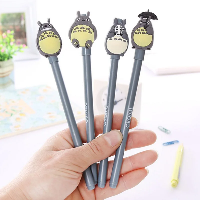 

1PCS Novelty Cute My Neighbor Totoro Gel Pen Cartoon 0.5mm Black Ink Pen Gift School Office Writing Supplies Stationery