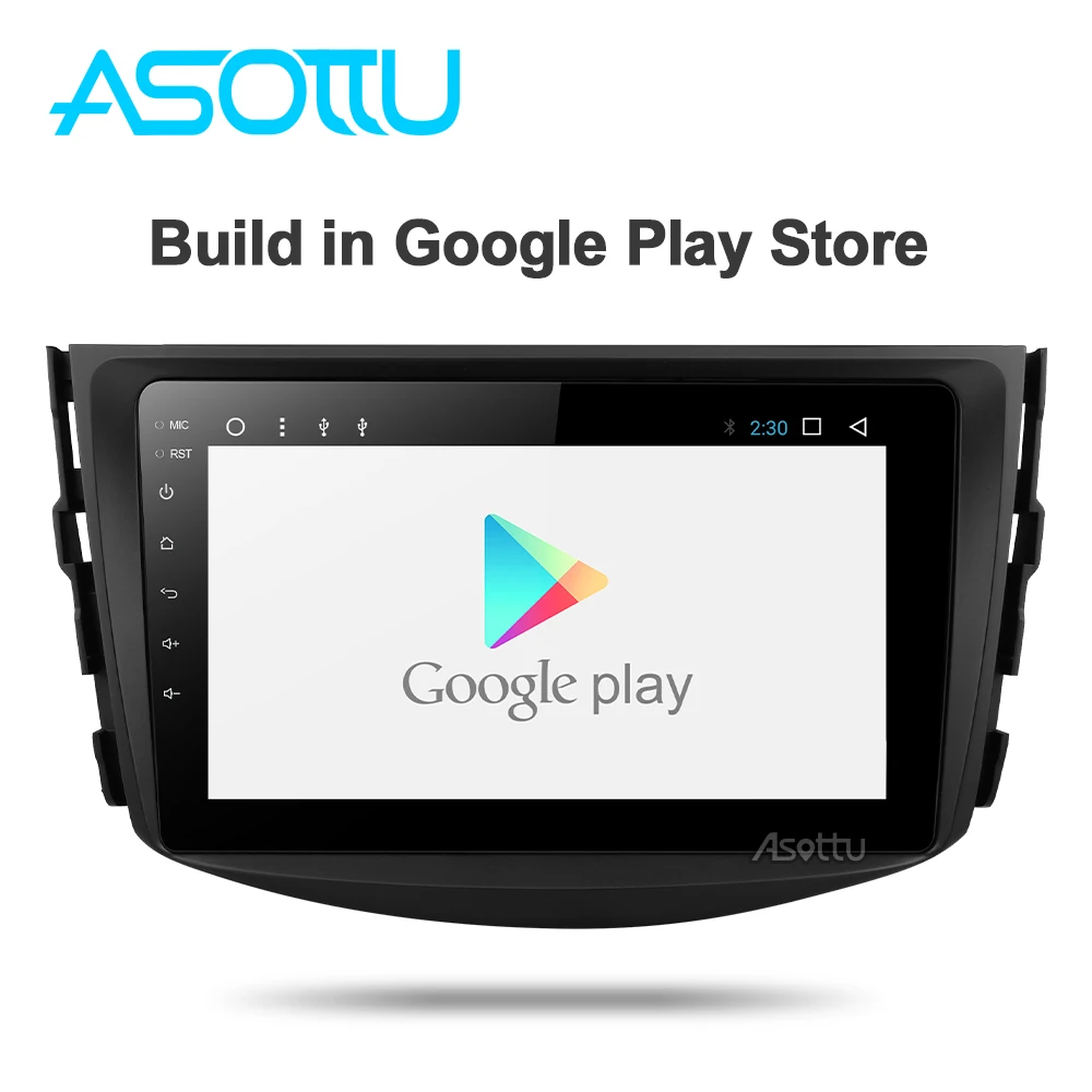 Asottu TO601 android 9,0 PX6 автомобильный DVD для toyota rav4 2007 2008 2009 2010 2011 радио gps навигатор