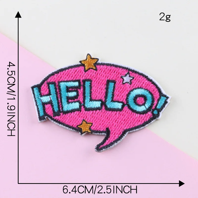 CYWQZZ 20 stuks patches om op te strijken, geborduurd, zwart, geborduurd, om op te strijken of op te naaien voor kleding, mutsen, jeans, 20 stuks