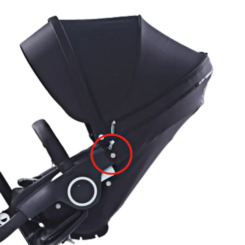 Buggy Sun Awning Clip For Stokke Xplory V3 V4 V5 V6 Sunshade Bracket Support Bar Holder Clamp Stroller Replace Accessories