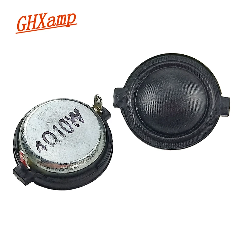 GHXAMP 1 дюйм твитер динамик блок 4ohm 10 Вт купольная шелковая пленка Неодимовый 30 мм