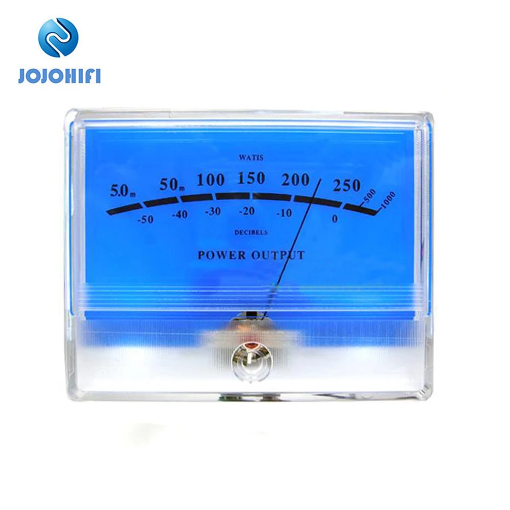 1pcs  TN-90  Classic McIntosh Water Lake Blue Figure VU Meter Head Table DB Table Audio Power Amplifier With Backlight 1pcs yellow green screen 1602 lcd1602a lcd liquid crystal screen 1602 5 v to 5 v font with backlight