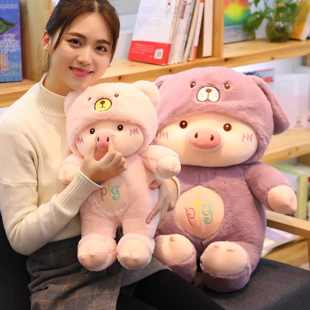 Kawaii Lovely Pig Dressed Up Plush - Limited Edition