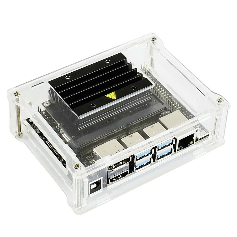 Прозрачный акриловый корпус типа А для Jetson Nano Developer Kit