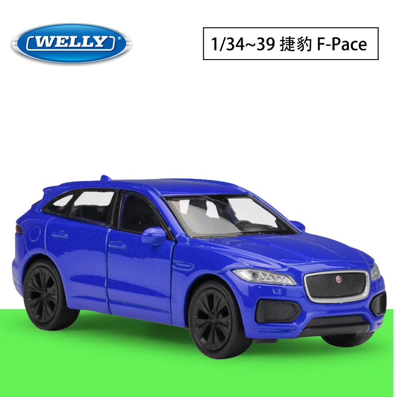 1/36 масштаб пикапа SUV металлическая литая модель автомобиля оттягивающийся автомобиль подарок на день рождения/Рождество - Цвет: F-Pace