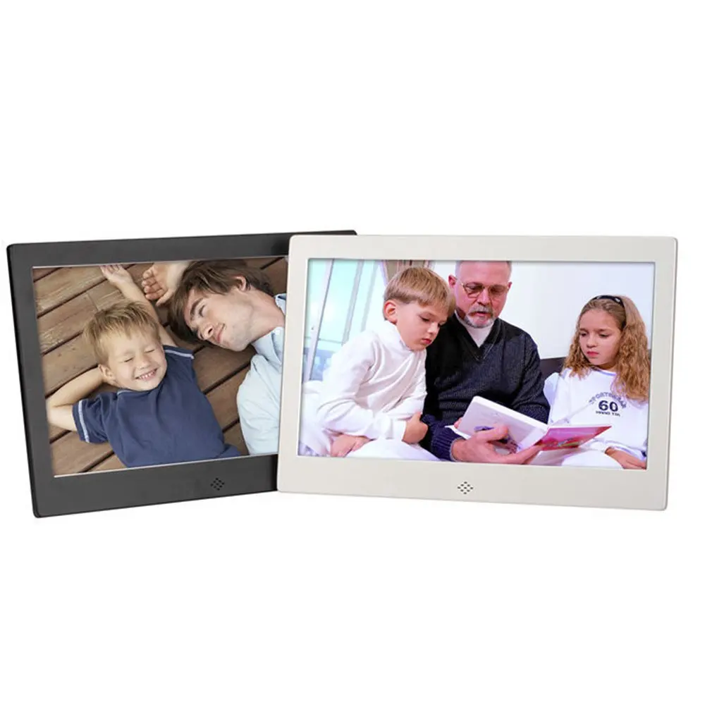 10 Inch Screen LED Backlight HD Digital Photo Frame Electronic Album Picture Music Movie Full Function Good Gift