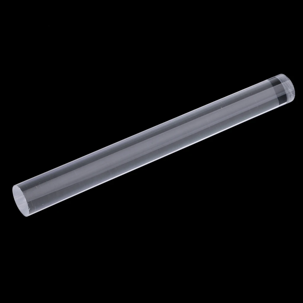 Acrylic Rolling Pin Rod Bar Stick Roller Polymer Clay Sculpture Craft Tools