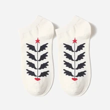 Носки; Новинка; носки с героями мультфильмов; сезон весна-лето; носки с закрытым носком; забавные носки; хлопковые носки; удобные желтые носки