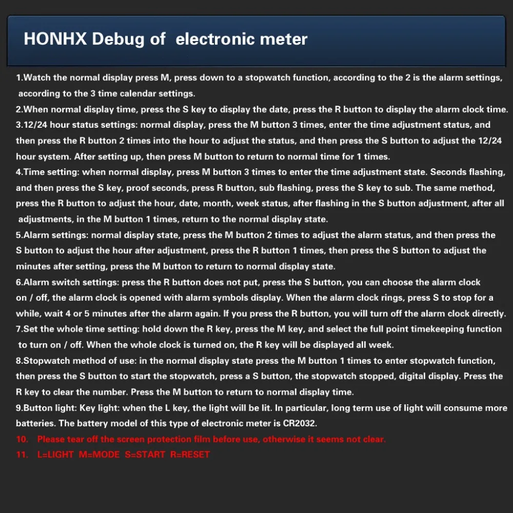 HONHX Роскошные Мужские Цифровые светодиодный часы с цифровым датным будильником водонепроницаемые спортивные мужские наружные электронные часы дропшиппинг Q
