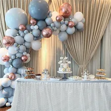 Свадебная Тюлевая юбка-пачка для стола, новая модная Праздничная юбка для вечеринки, дня рождения, праздничного стола, украшенная цветами, кружевная Прозрачная Юбка для стола