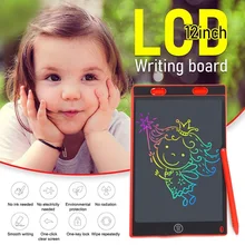 12 drawing drawing desenho tablet 12 Polegada colorido lcd escrita tablet eletrônica gráficos tablet placa de desenho portátil mão placa de escrita