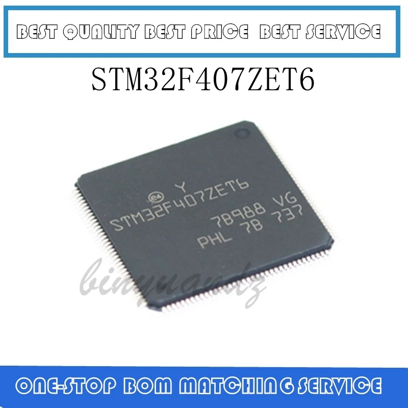 2 шт. STM32F407ZET STM32F407ZET6 QFP-144