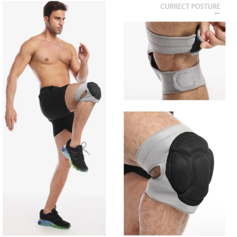 

Elastic Knee Pads Nylon Sports Fitness 1 Pair Kneepad Anti-fall Anti-collision Honeycomb Sports Knee Protector Brace