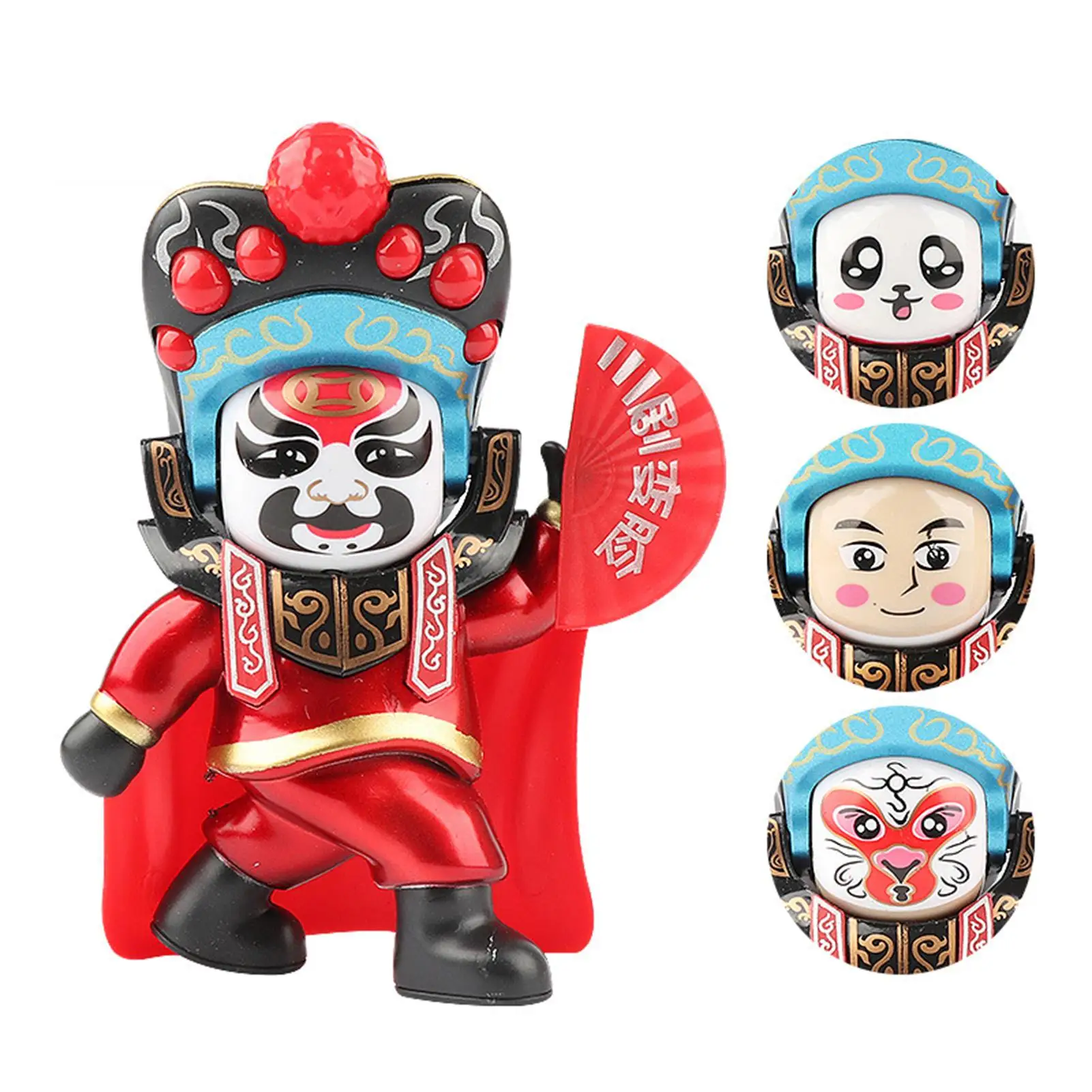 Traditional Creative Chinese Opera Face Changing Doll Opera Figure Toy O3 