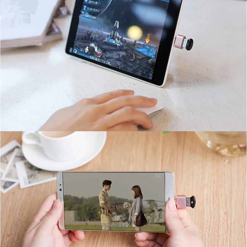USB 2,0 Женский мини микро-Мужской 5 Pin адаптер OTG USB кабель конвертер разъема для смартфон планшет геймпад клавиатуры и мыши
