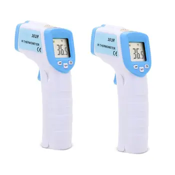 

Portable Digital Thermometer Baby Temperature Measurement Meter Warning Alarm IR Thermometer