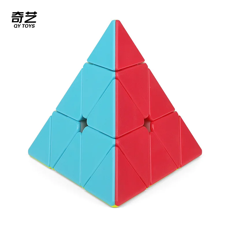 

Qiyi 3*3*3 3x3x3 Pyramid Speed Magic Cube Professional Cubes Puzzles Educational Cubo Magico Toys For Children