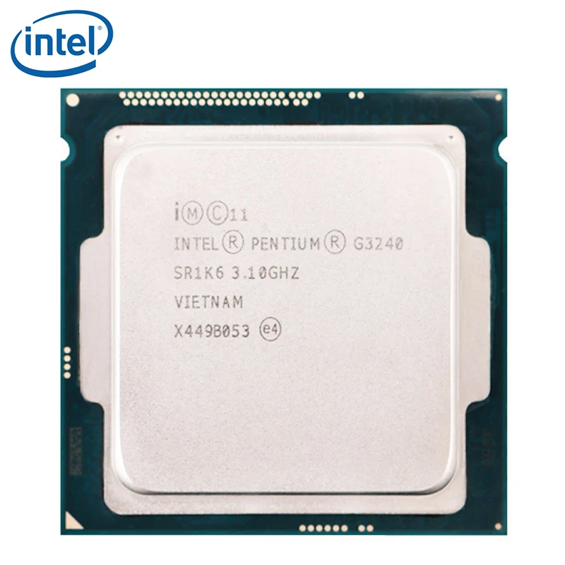 Процессор Intel G3240 53W LGA 1150 3,1 GHz 22 нанометров двухъядерный процессор, работающий правильно