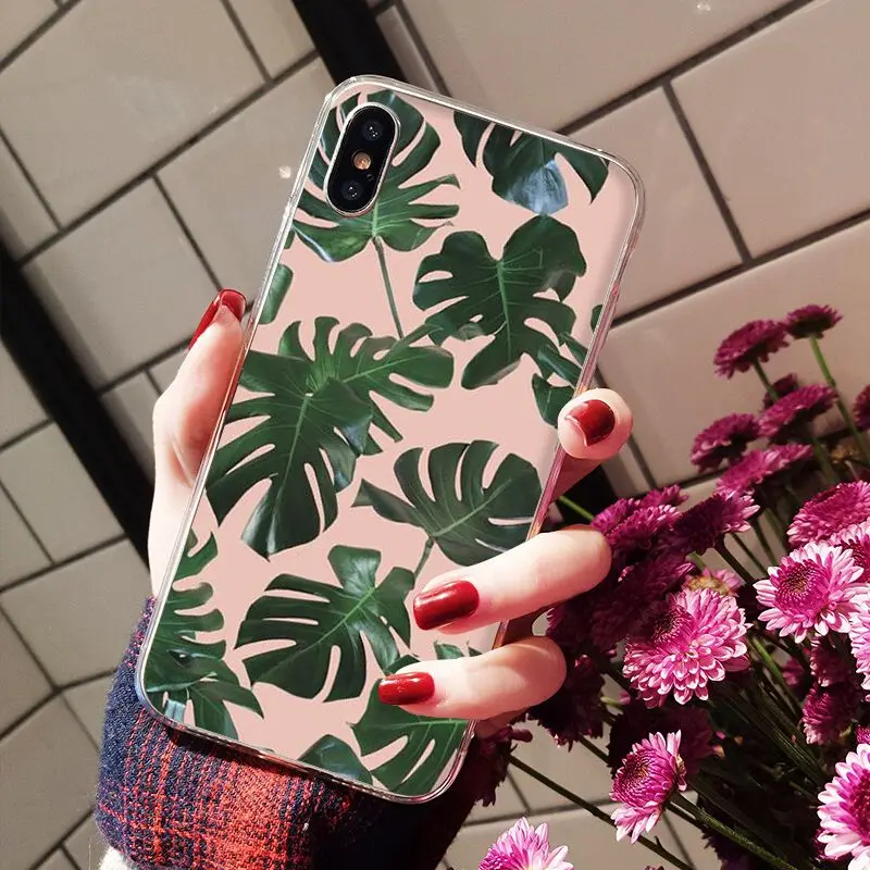 Palm tree Leaves Plant Flower pattern