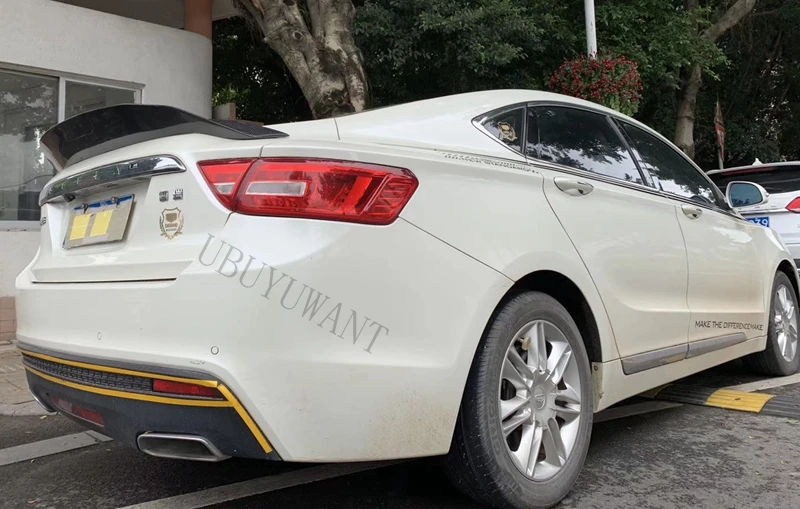Подходит для Geely-GC9- ABS/углеродное волокно внешний задний спойлер задний багажник загрузки крыло украшение автомобиля Стайлинг