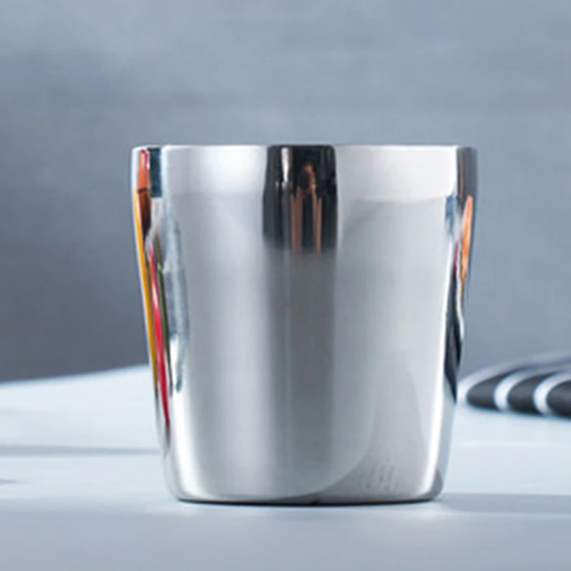 

304 Stainless Steel Cups Tumbler Pint Glasses Metal Cold Cup Drinking Mug Tool