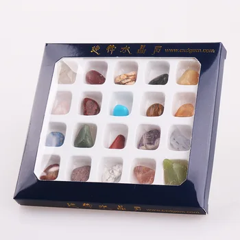 

12pcs Mixed Natural Mineral Rock Collection Ore Specimens Gemstones Quartz Crystal Energy Stone with Box Crafts Decoration