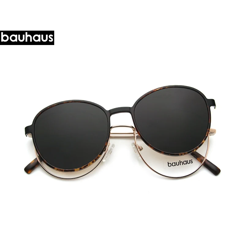 Bauhaus - Aviator Black Frame Sunglasses For Men