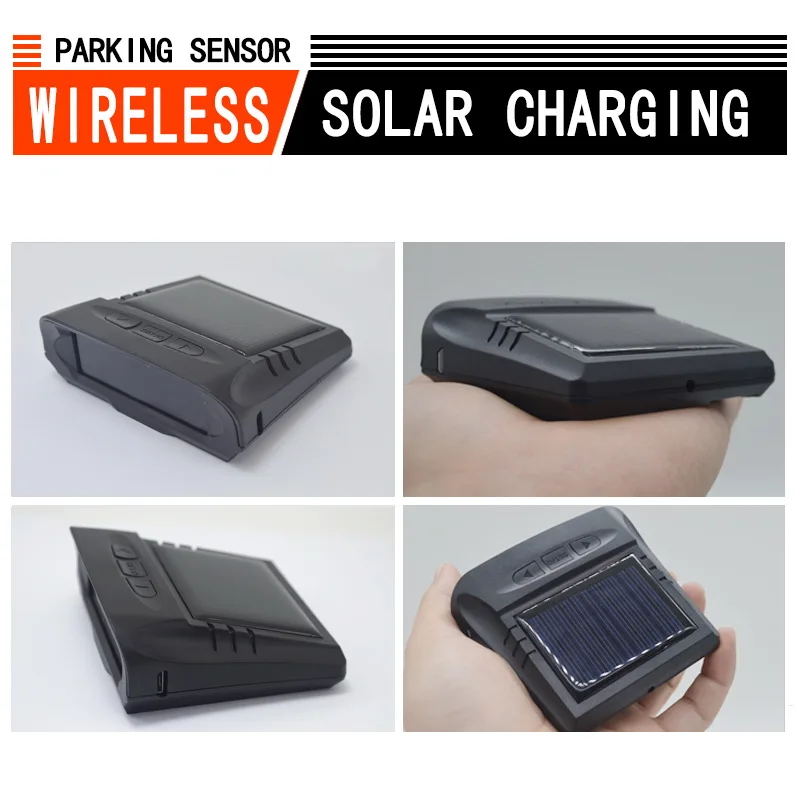 Парктроник беспроводной с ЖК дисплеем и солнечной батареей|wireless parking sensor|parking