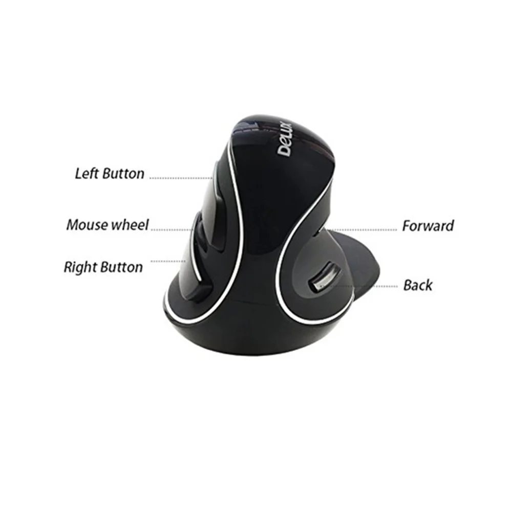 Delux wireless mouse gaming mouse