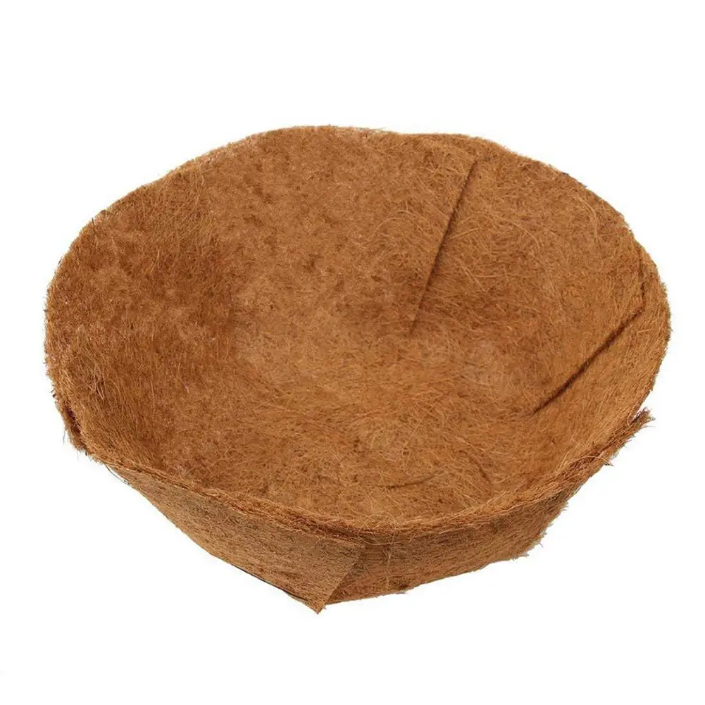 Round Coconut Liner Coco Fiber Replacement Liner Plants Basket Liner