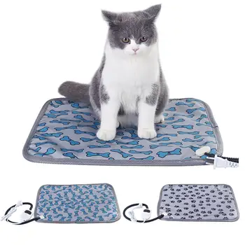 

Pet Heating Pad Pet Dog Cats Beds Electric Heating Warm Blanket Cushion Mat with Intelligent Switch Dog Beds Cats Supplies