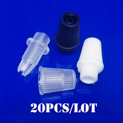 20pcs 007 Pendant Lamp Wire Lock Cable Plastic Cable Grips Lamp Accessories for Vintage Iron Shade Lighting Thread Cord Grips