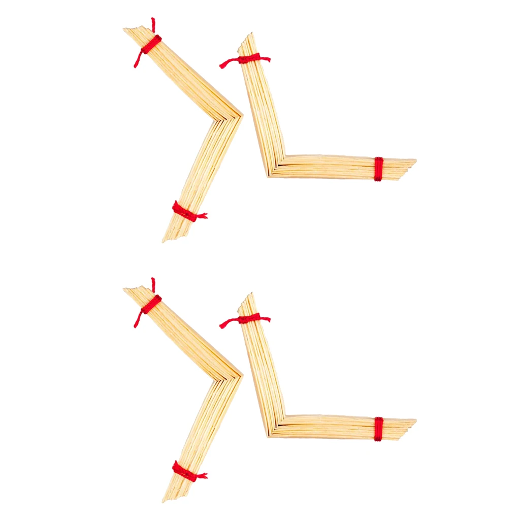 2 Packs of 40 Regular Shape Oboe Reed Cane Woodwind Instrument Accessories