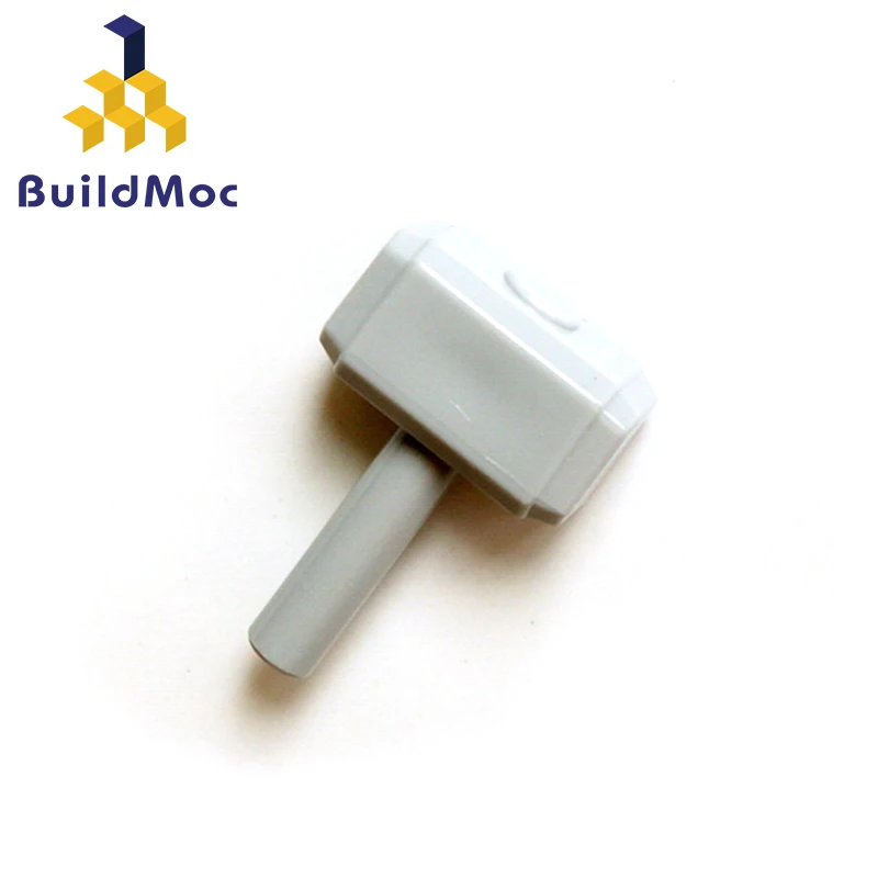 BuildMOC совместимые сборы частицы 75904 молоток для строительных блоков детали сделай