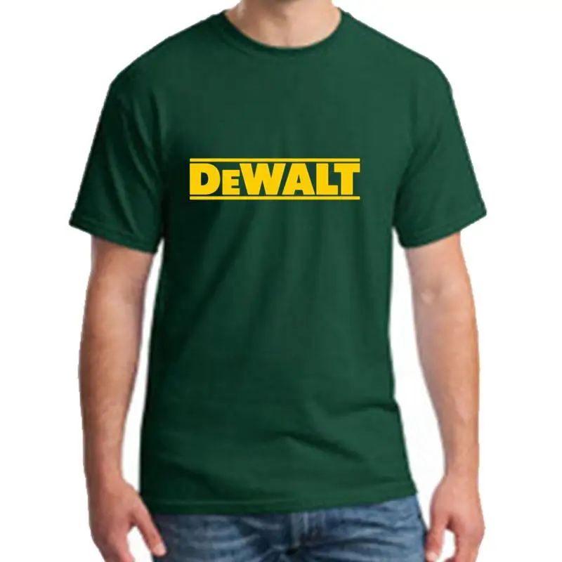

Design Dewalt Tools Contractor Handy Man Professional tshirt s-5xl cool Casual Letter mens t shirt tee Crew Neck Pop Top Tee