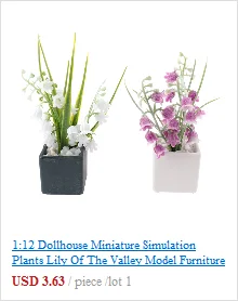 1:12 Dollhouse Miniatures Decora Vase Mini Terracotta Flowers Pot DIY Dollhouse H5fdbc98b39304da29d82e17fc7f29bf74